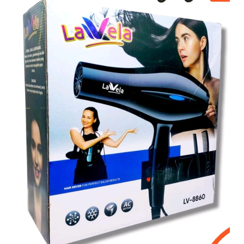 LAVELA HAIR DRYER 8860 / PENGERING RAMBUT 800W