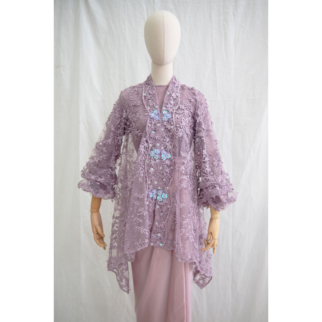 JALEELA - RUNA TOP  (ATASAN ONLY) - (INNER INCLUDED) (KEBAYA KONDANGAN / MODERN / LAMARAN / WISUDA)