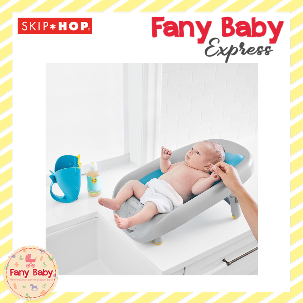 SKIP HOP MOBY RECLINE &amp; RINSE BATHER