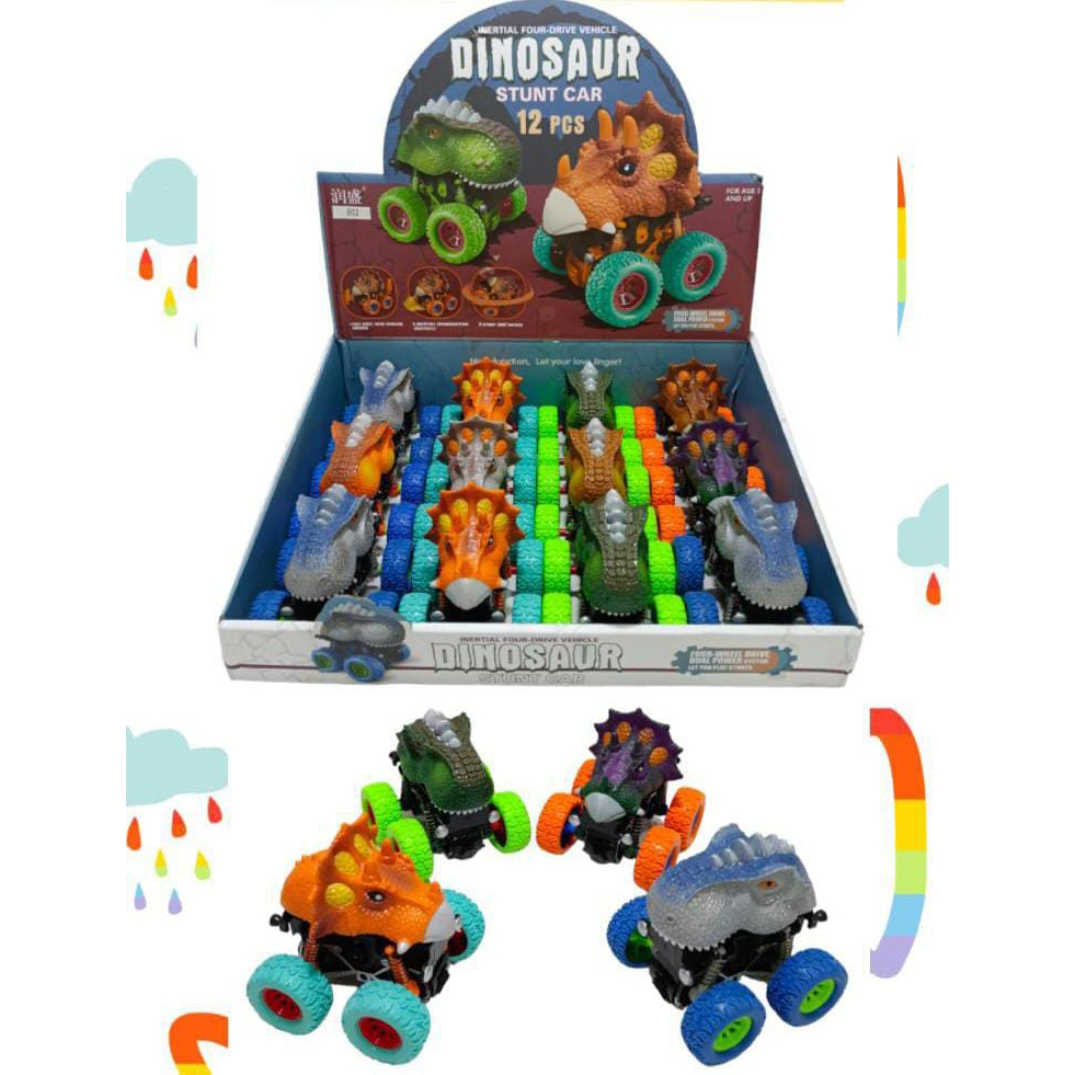 Mainan Mobil Mobilan Stunt Car Karakter [ DINOSAUR SERIES ] RS6649E