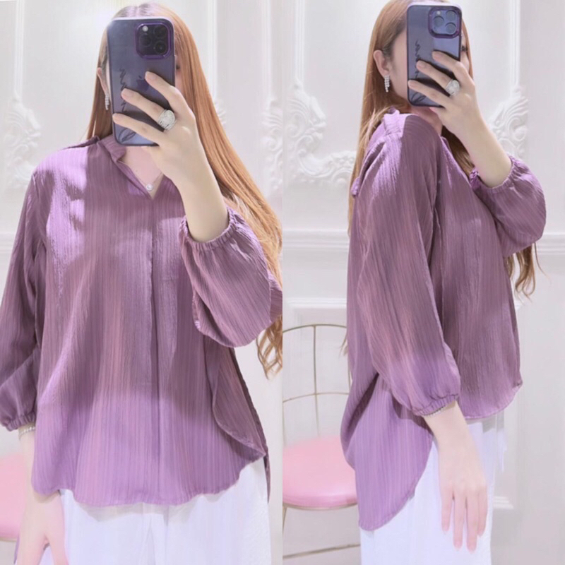 Blouse Olivia | Blouse Linen Premium