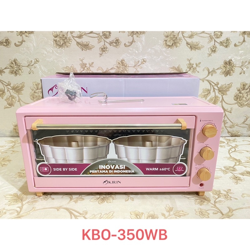 KIRIN Beauty Oven Listrik Wide Body 35L 35 Liter KBO-350WB KBO 350WB KBO 350 WB Pemanggang Makanan