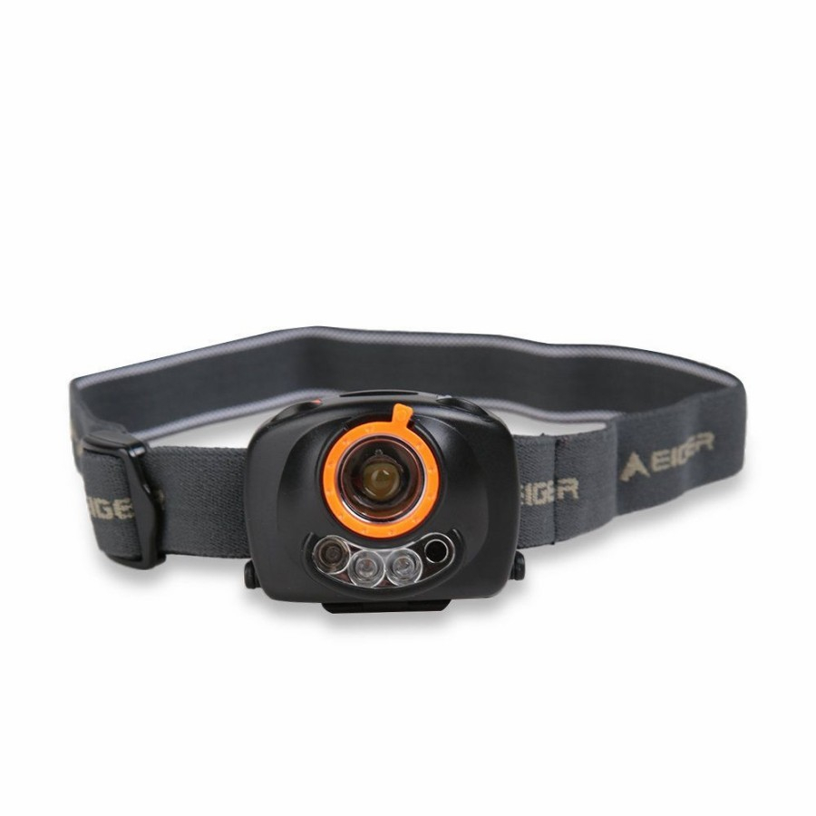 HeadLamp Eiger19 APOLLO Senter Kepala Senter Gunung Outdoorsty Original