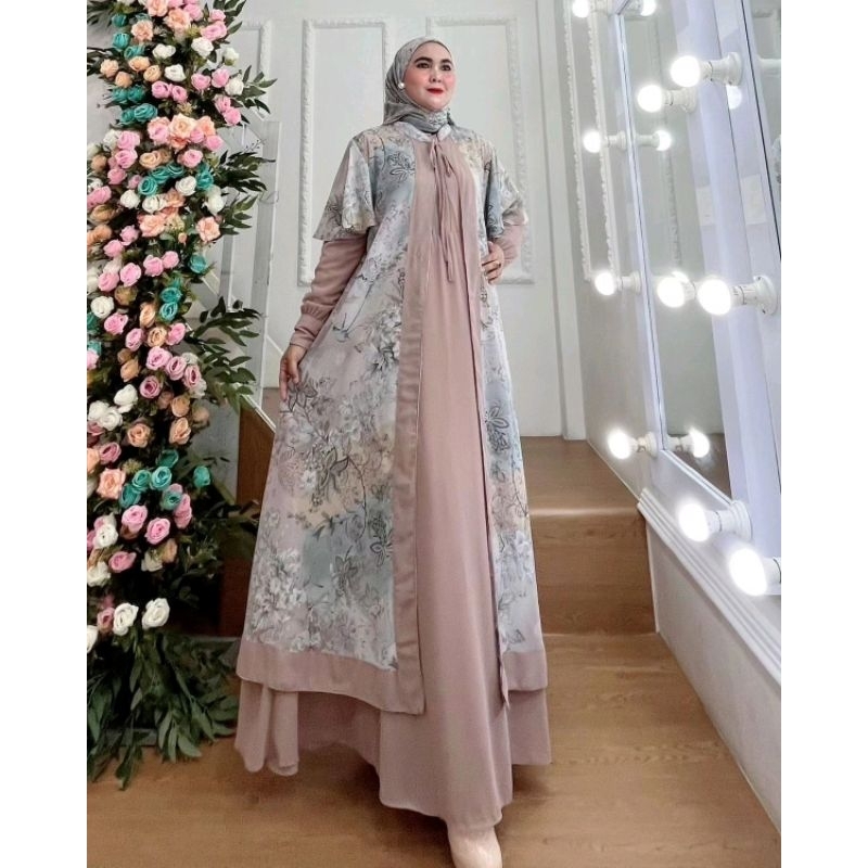DIJAH 755 Set Syari cantik elegan by Dijah original