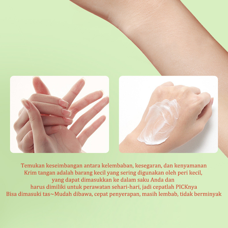 Hand cream brightening 30g Whitening Pelembab Cream tangan keriput dan kasar Sunscreen cream