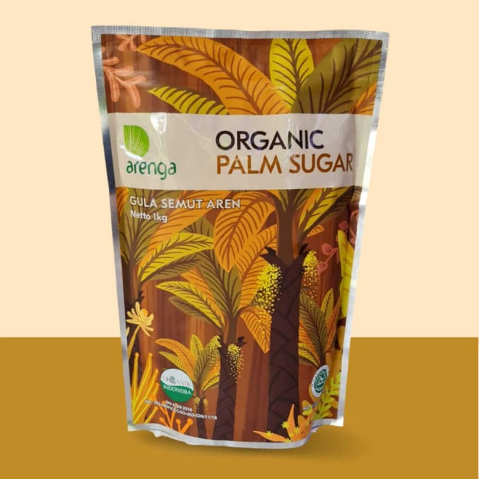 

DIVA ORGANIC Palm Sugar 1kg Gula Aren Organik Arenga Gula semut