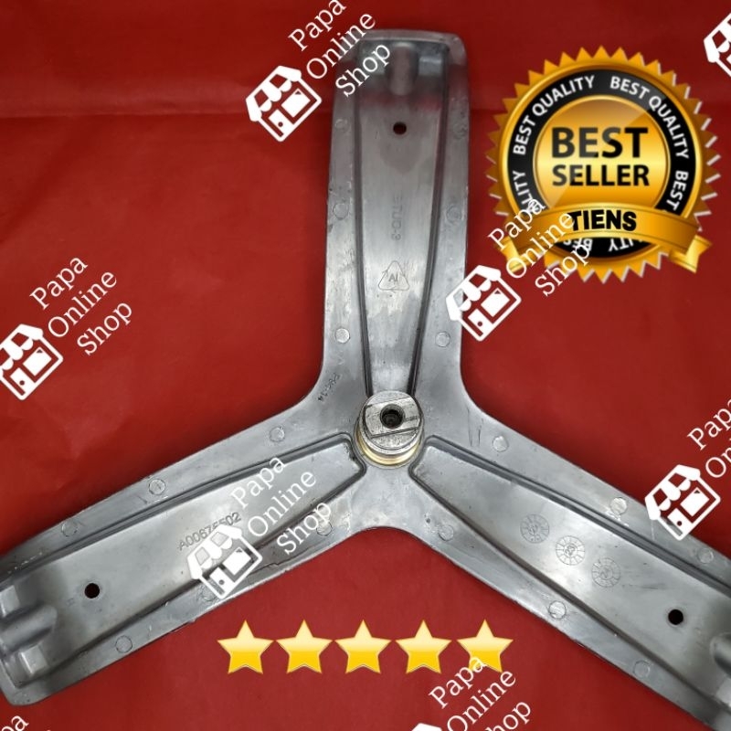 Spider Segitiga Baling Baling Mesin Cuci Electrolux EWF9025BQWA EWF9023BBWA EWF9025DQWA