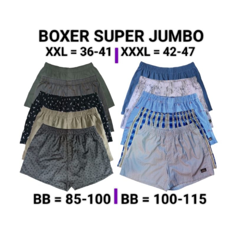 Boxer Jumbo / Boxer Fash Jumbo / Boxer Jumbo Murah / Boxer Jumbo Pantai / Boxer Jumbo Pria / Boxer J