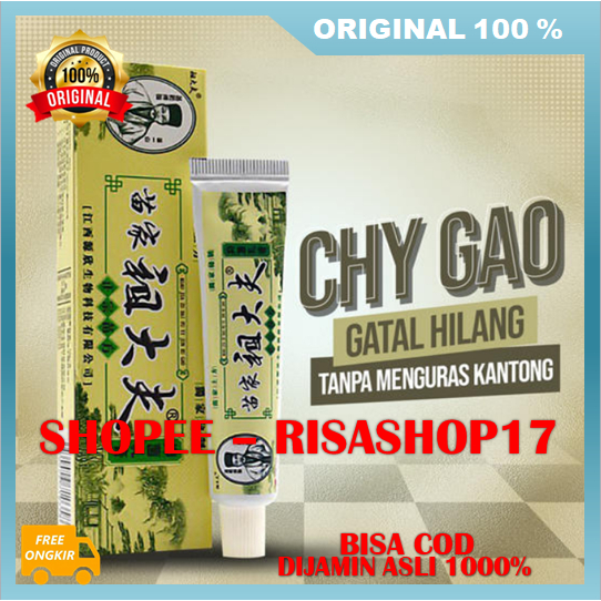 BELI 1 GRATIS 1 Salep CHY GAO Salep Ampuh Atasi Gatal-gatal BPOM 100% ASLI