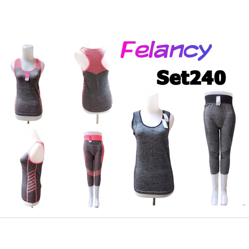 SET240 set sport singlet + legging felancy