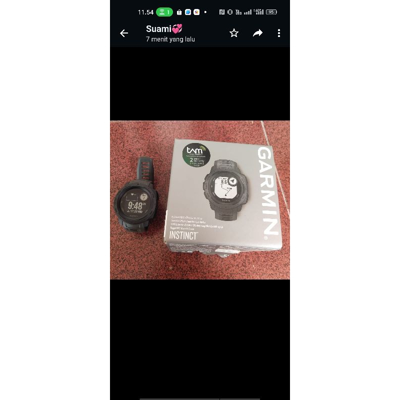 Jam tangan GARMIN Man Second