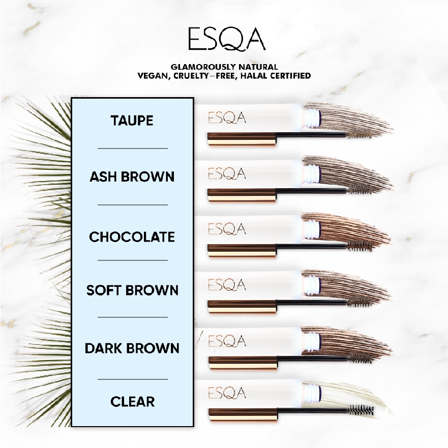 ❤ MEMEY ❤ ESQA Freeze Tinted Brow Mascara