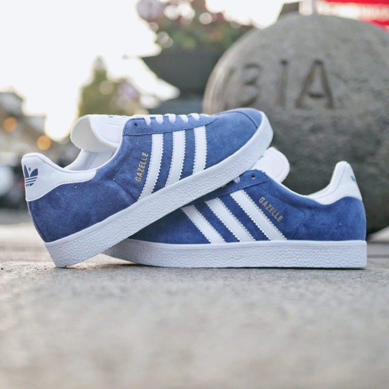ADIDAS GAZELLE NAVY WHITE ORIGINAL