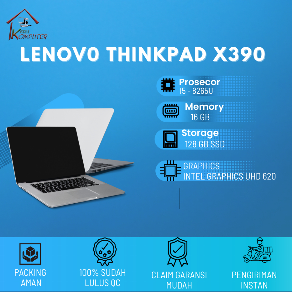 Laptop Lenovo Thinkpad X390 Core i5