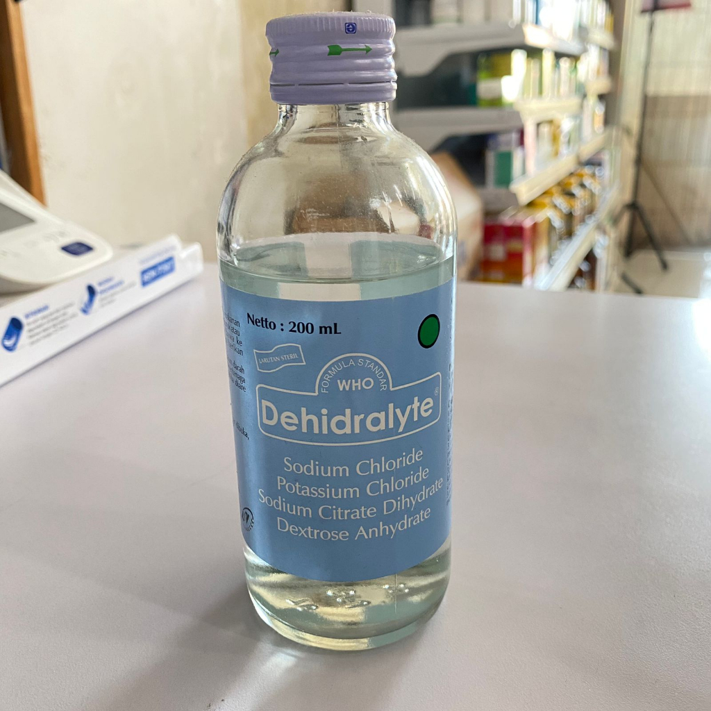 DEHIDRALYTE LARUTAN 200ML - CAIRAN ORALIT UNTUK DEHIDRASI