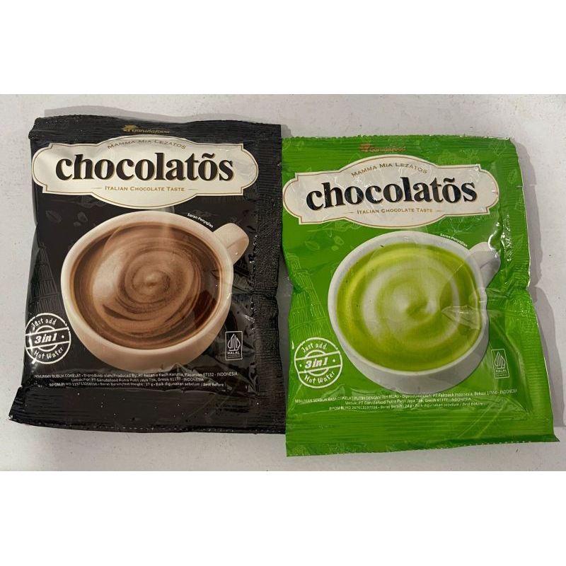 

Chocolatos Drink Bubuk / Minuman Coklat Bubuk / Matcha / Green Tea / Creamy