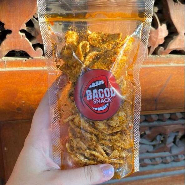 

BASRENG BACOD SNACK DAUN PEDAS JERUK ISI 120gr