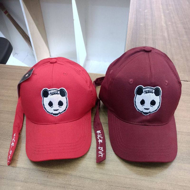 topi karakter  tali panjang
