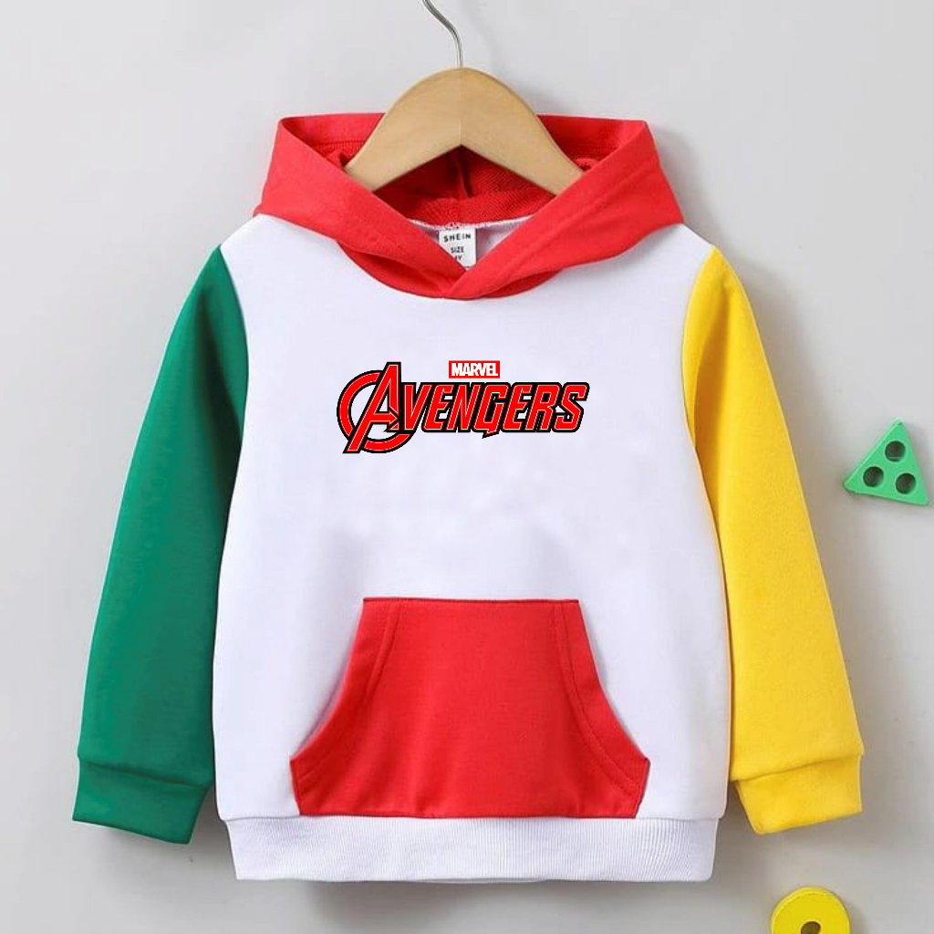 Hoodie Anak Laki Laki Avenger Anak Usia 2-12 Tahun/Sweater Anak Keren/Hoodie Anak Anak Terbaru