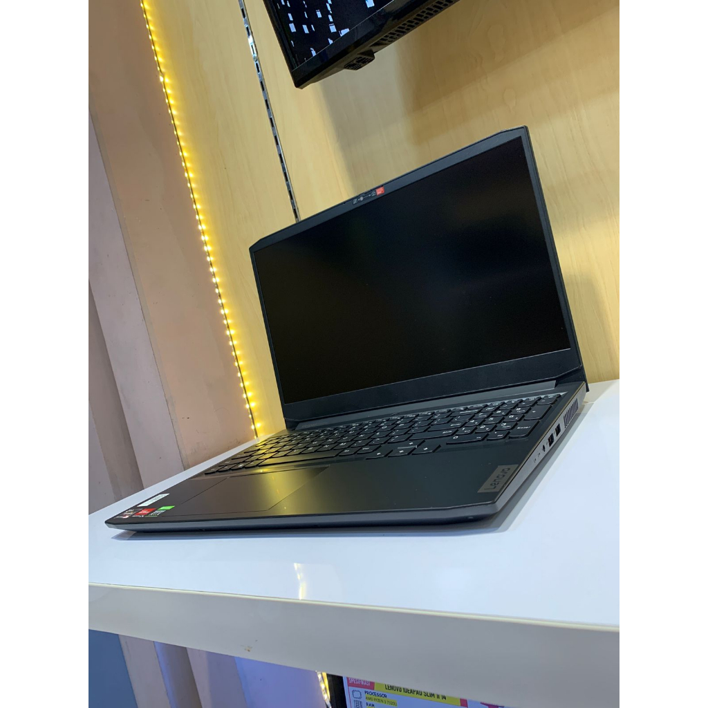 LAPTOP GAMING LENOVO IDEAPAD GAMING 3 15 AMD RYZEN 5 5600H 32GB 1TB RTX3050-4GB 15.6&quot; FHD IPS 165HZ 100SRGB 4ZRGB WIN11HOME + OHS SHADOW BLACK