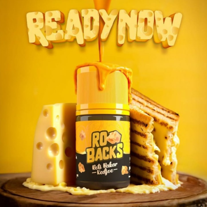 Ro Backs Roti Bakar Kedjoe 60ML by Drippers