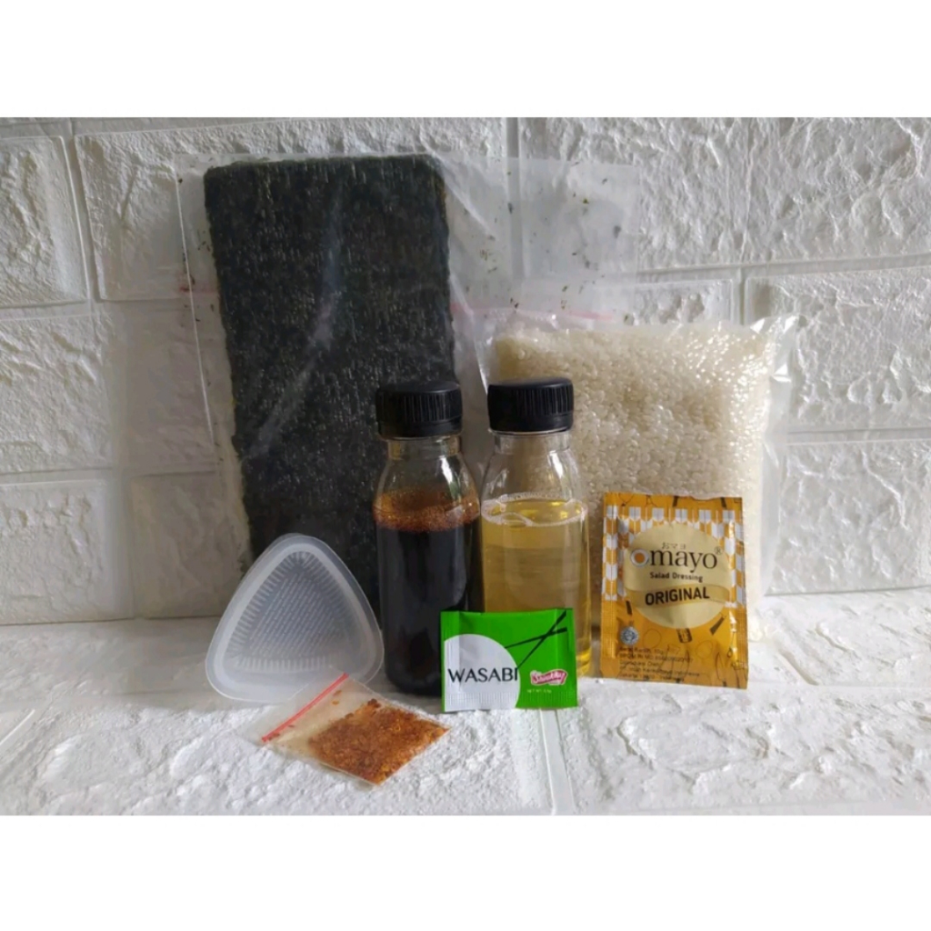 

Paket Bahan Onigiri LENGKAP MURAH HALAL