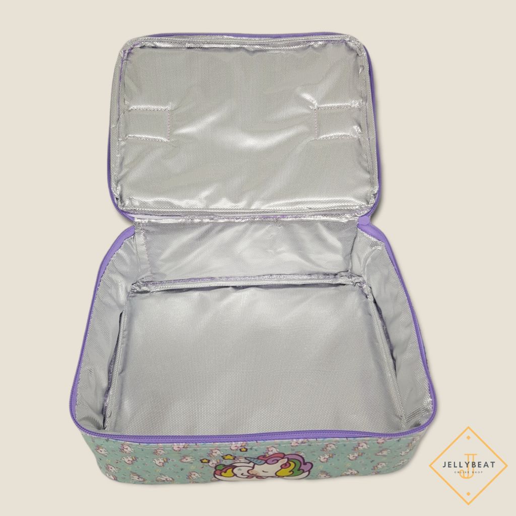 Tas Lunch Box BESAR PREMIUM Karakter Aluminium Foil Bag Yooyee