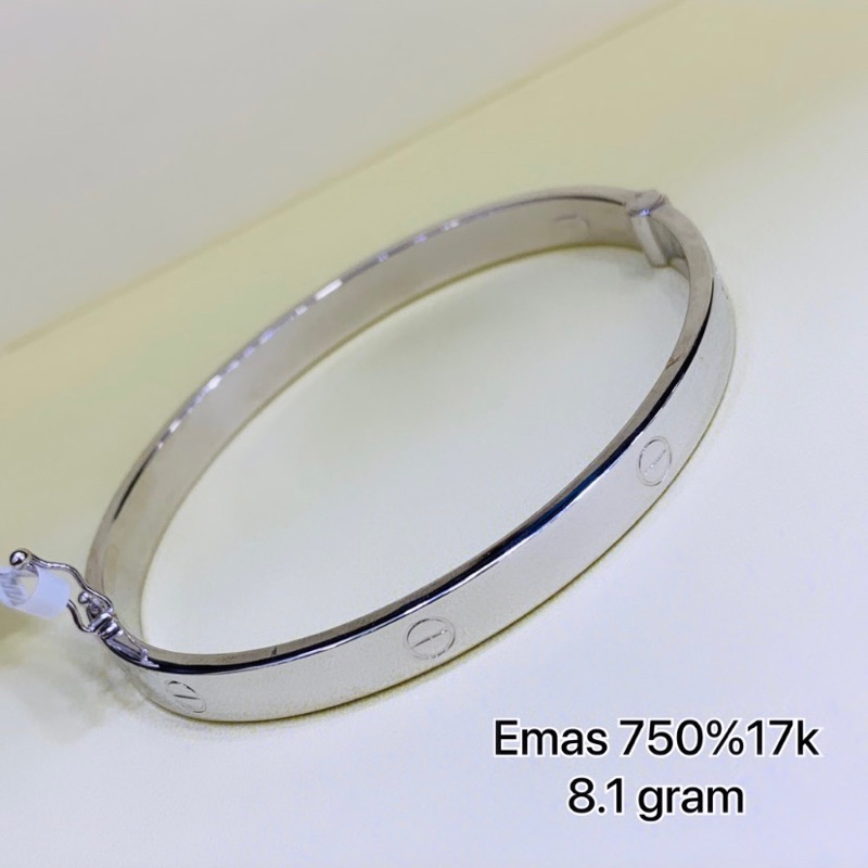 gelang model italy emas 750%