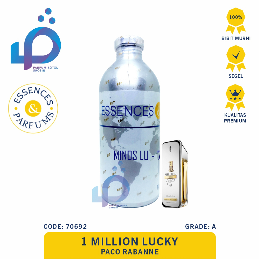 MINOS LU 70692 | Senada Wangi One Million Lucky by Essences | Grade A | 500gr Segel