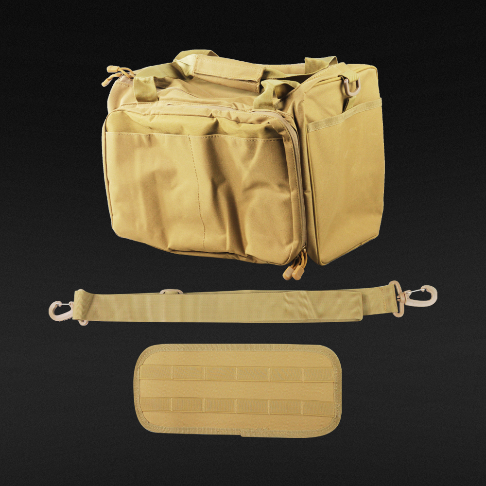 Tas Selempang Taktis Outdoor Tactical Range Bag - NT-35 - Khaki