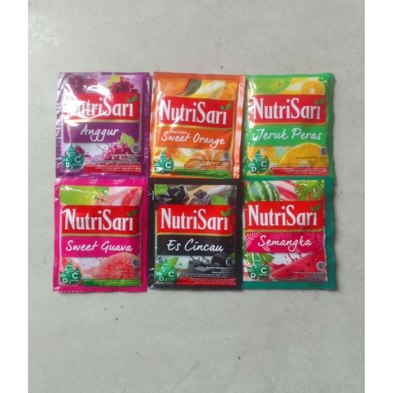 

NutriSari Aneka Rasa Harga per Sachet