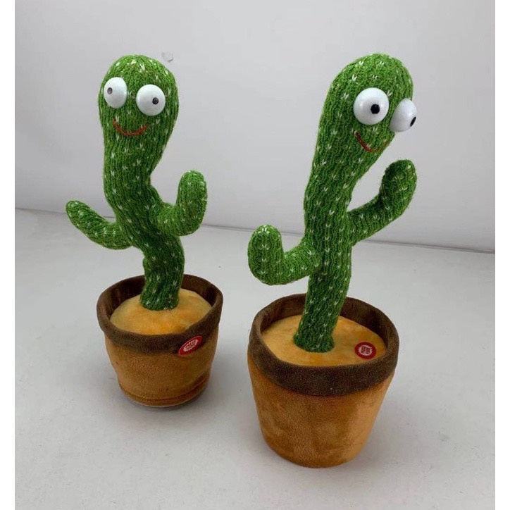 Boneka Kaktus nyanyi Joged Bicara - Dancing Cactus Doll singing dancing talking fun