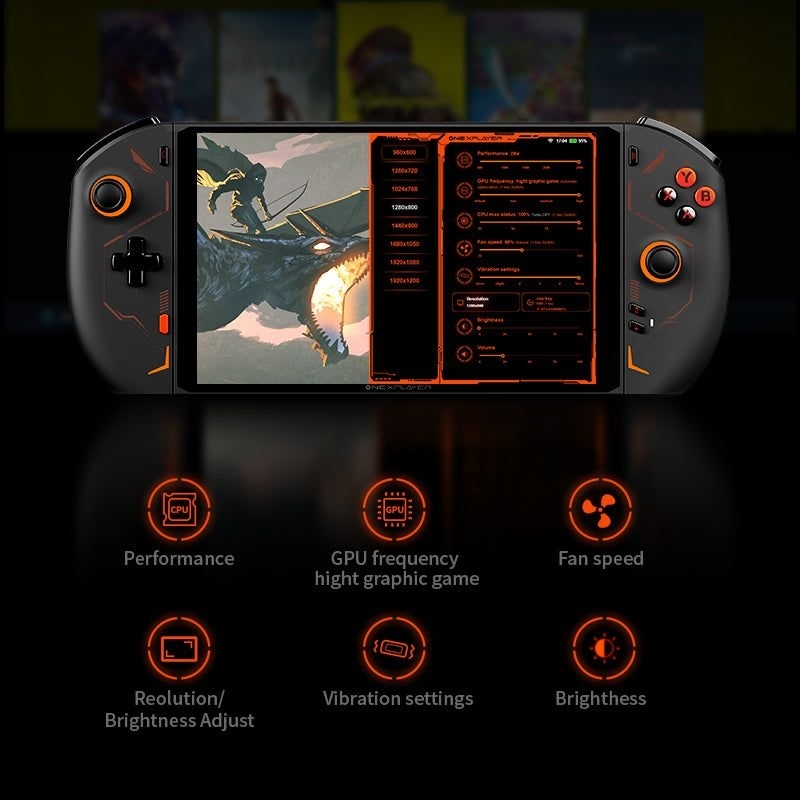 OneXPlayer 2 2023 Laptop Gaming Console AMD Ryzen 7 6800U 8.4&quot; 16/1TB Windows 11 Pro