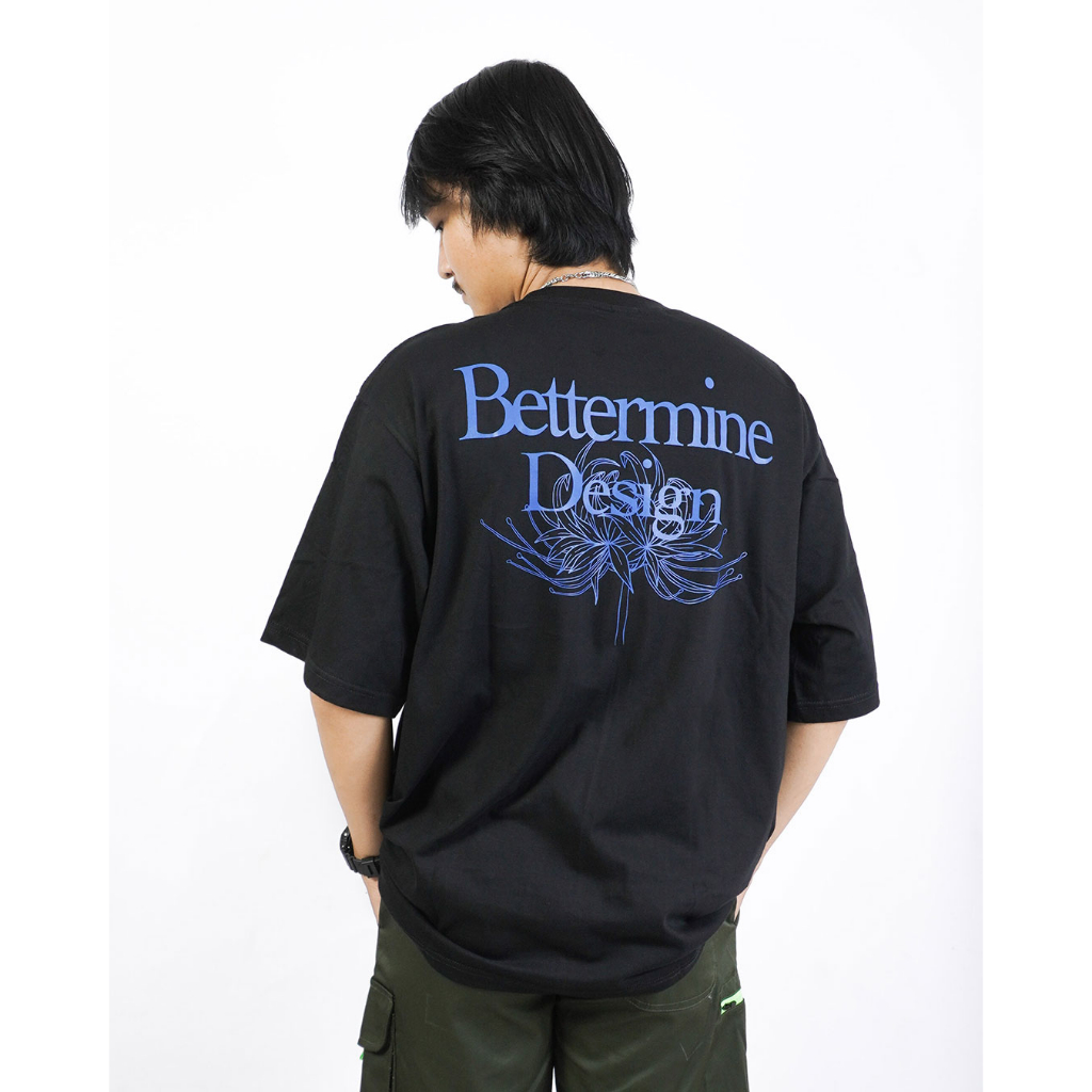 T-Shirt | Oversize | Adaline | Black | Bettermine