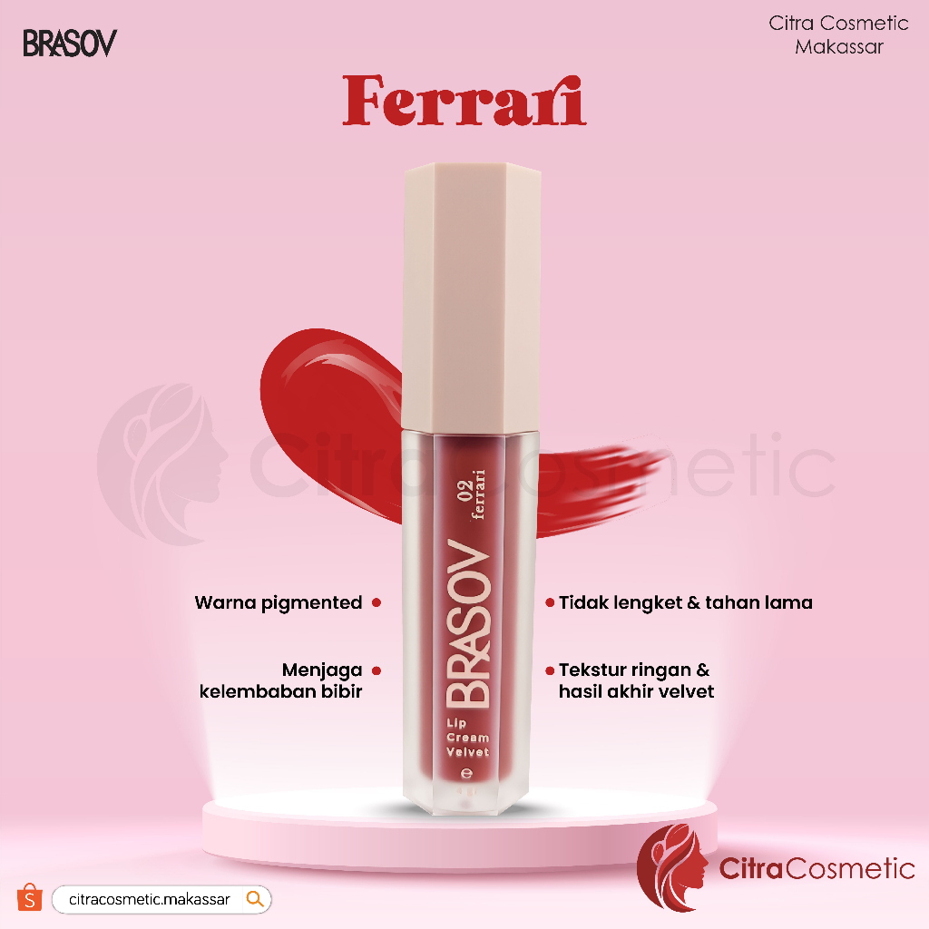 Brasov Lip Cream Velvet 4 Gr Series