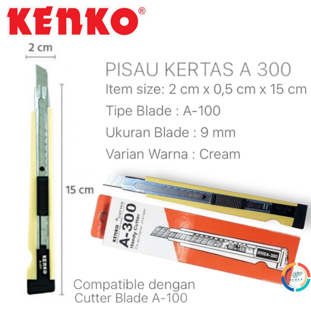 

KENKO CUTTER / PISAU KERTAS A - 300