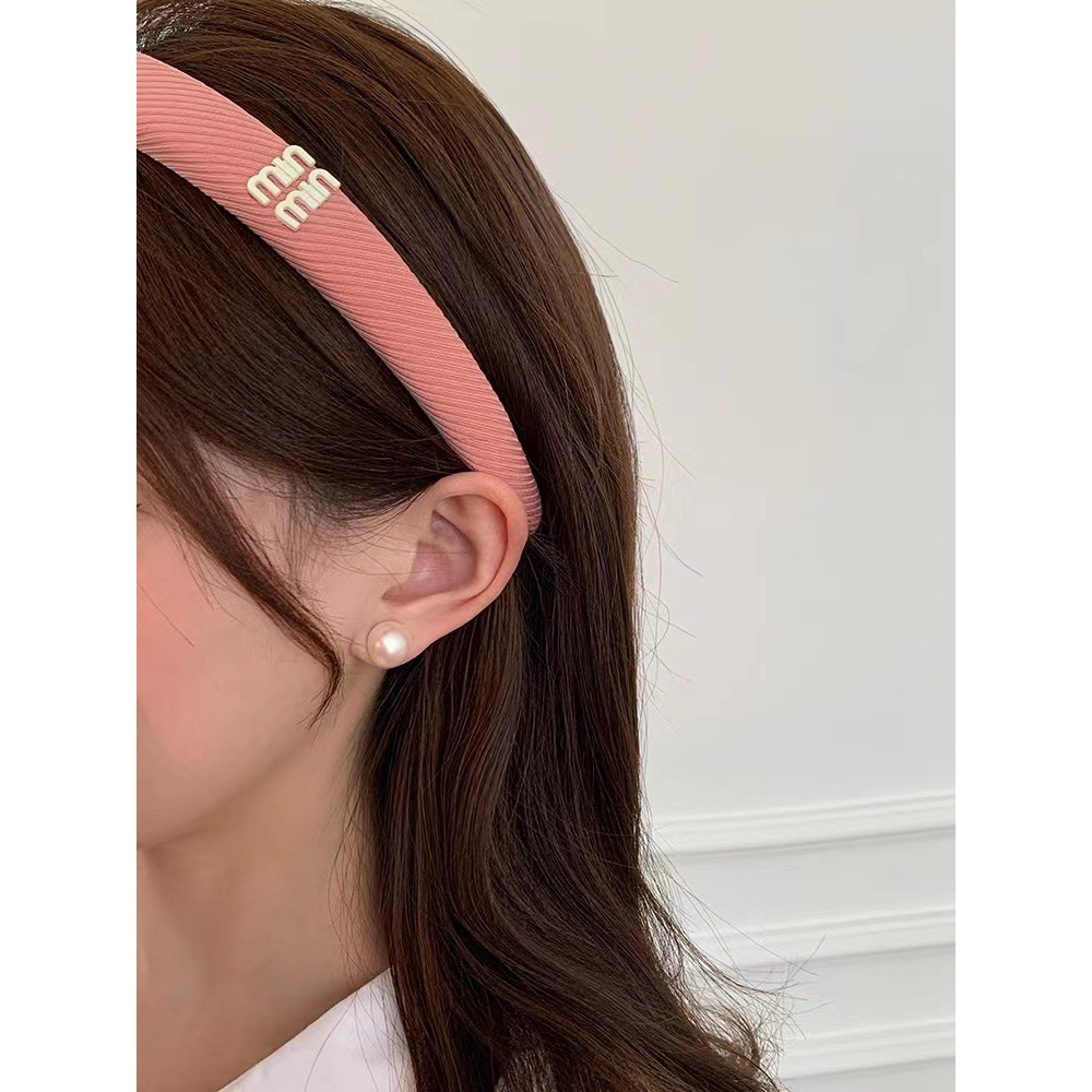 Caliloops Bando Busa Polos Korean Style Headband Pastel Dewasa Relosa