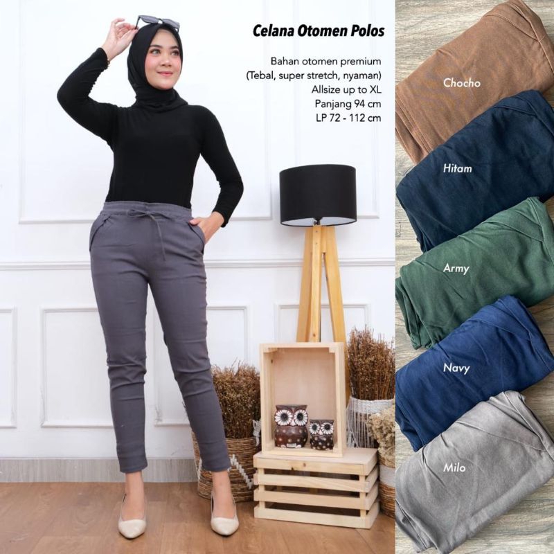 Celana Begi Polos Ottomen XL //JF603