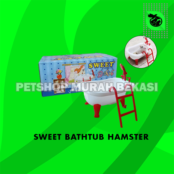 Tempat Bermain Mandi Hamster Sweet Bathtub Pet Toys