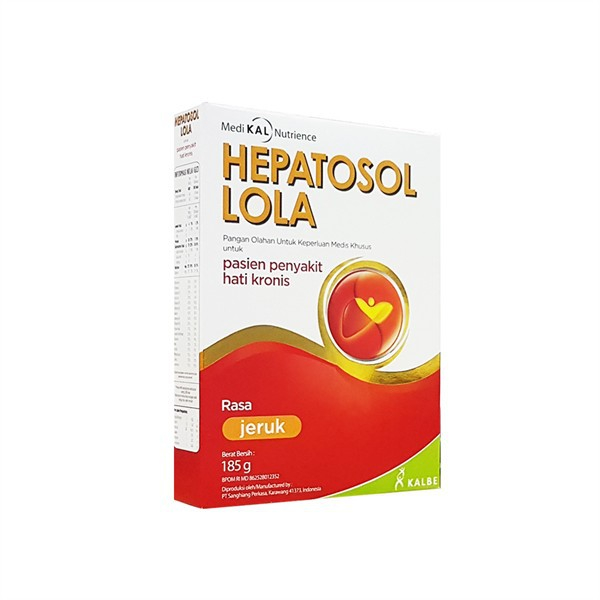 Hepatosol Lola 249 Gram Susu Nutrisi Suplemen Kesehatan Hati