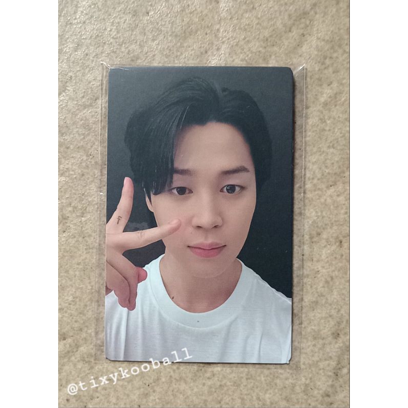 PHOTOCARD PC RANDOM RPC BTS JIMIN FACE ALBUM WEVERSE VERSION