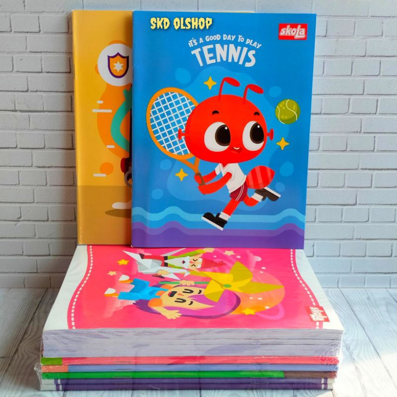 

Buku Tulis SKOLA 38 Lembar Murah / Buku Sekola sinar dunia(1 Pack Isi 10 buku)