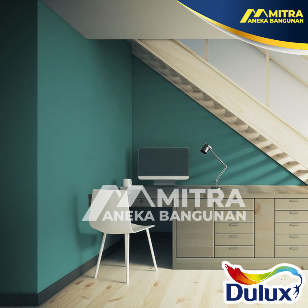 CAT TEMBOK DULUX INTERIOR EKSTERIOR SERENE MOMENTS / TEAL TOSCA CATYLAC PENTALITE WEATHERSHIELD EASY