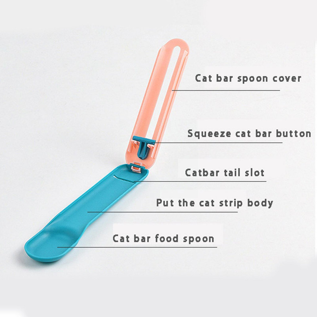 Sendok Squeeze - Dispenser Snack / Makanan Cair Kucing Anjing / Strip Squeezer