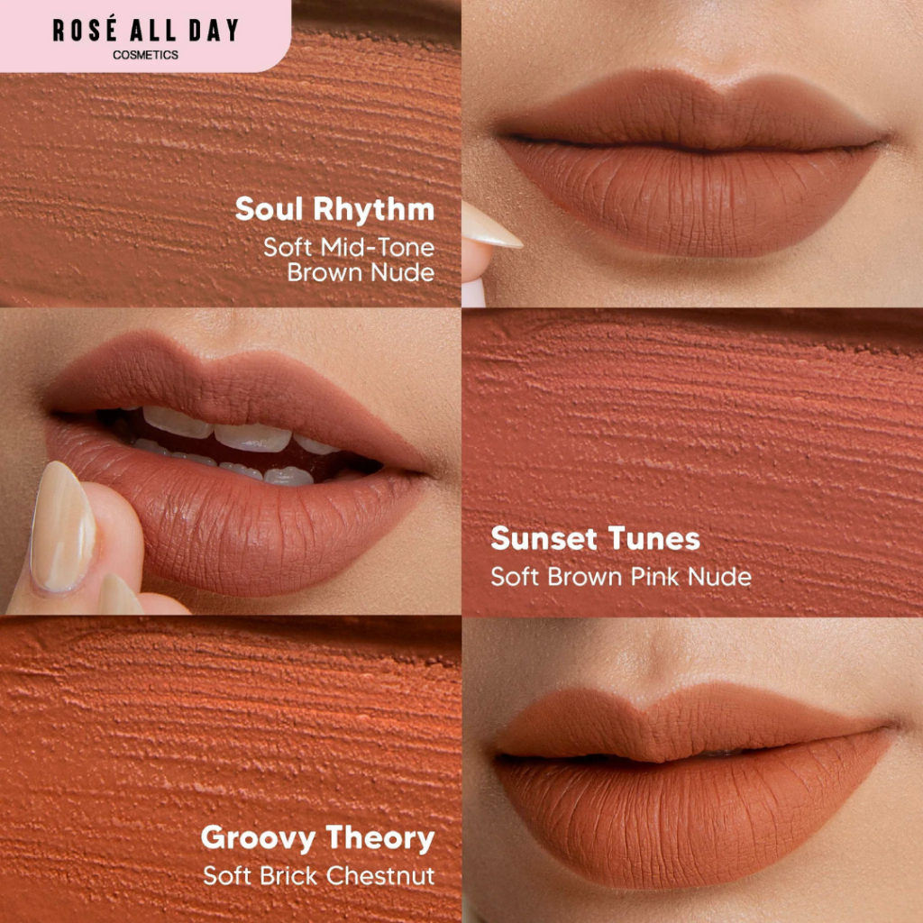 ROSE ALL DAY Lip Mousse Records (90's Love Songs, Groovy Theory, Midnight Melody, Pop All Day, Rose Remix, Soul Rythm, Sunset Tunes) Rosé