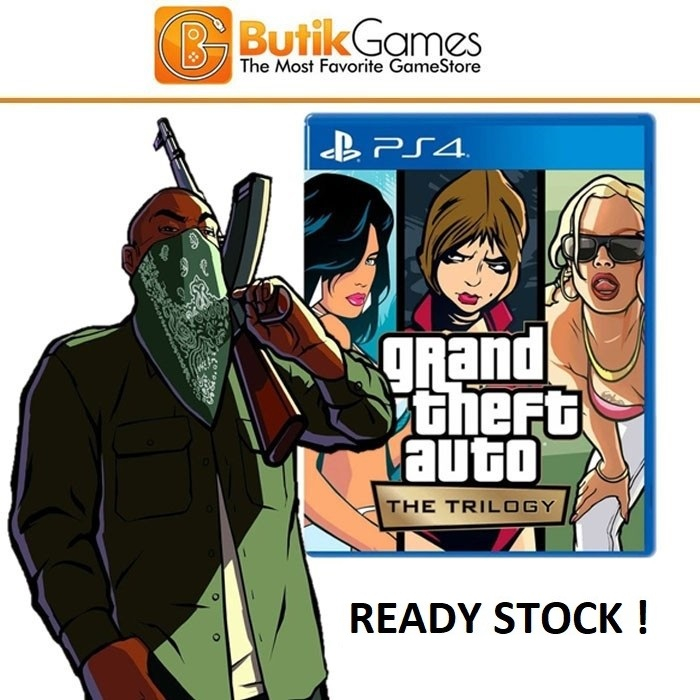 Grand Theft Auto GTA Trilogy PS4 The Definitive Edition