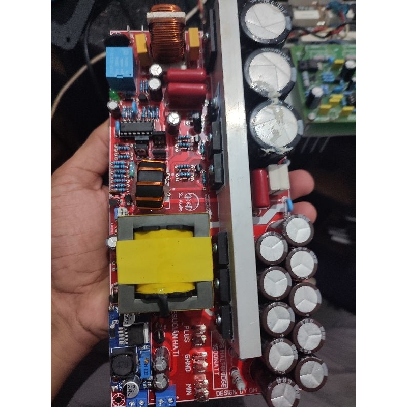 SMPS 20A HB, PCB SJ Audio Om Wahab 80V ctdc