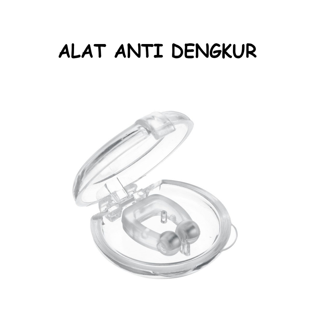 Alat Anti Dengkur Magnetik Anti Ngorok Silikon Magnetic Anti Snoring Anti Snore