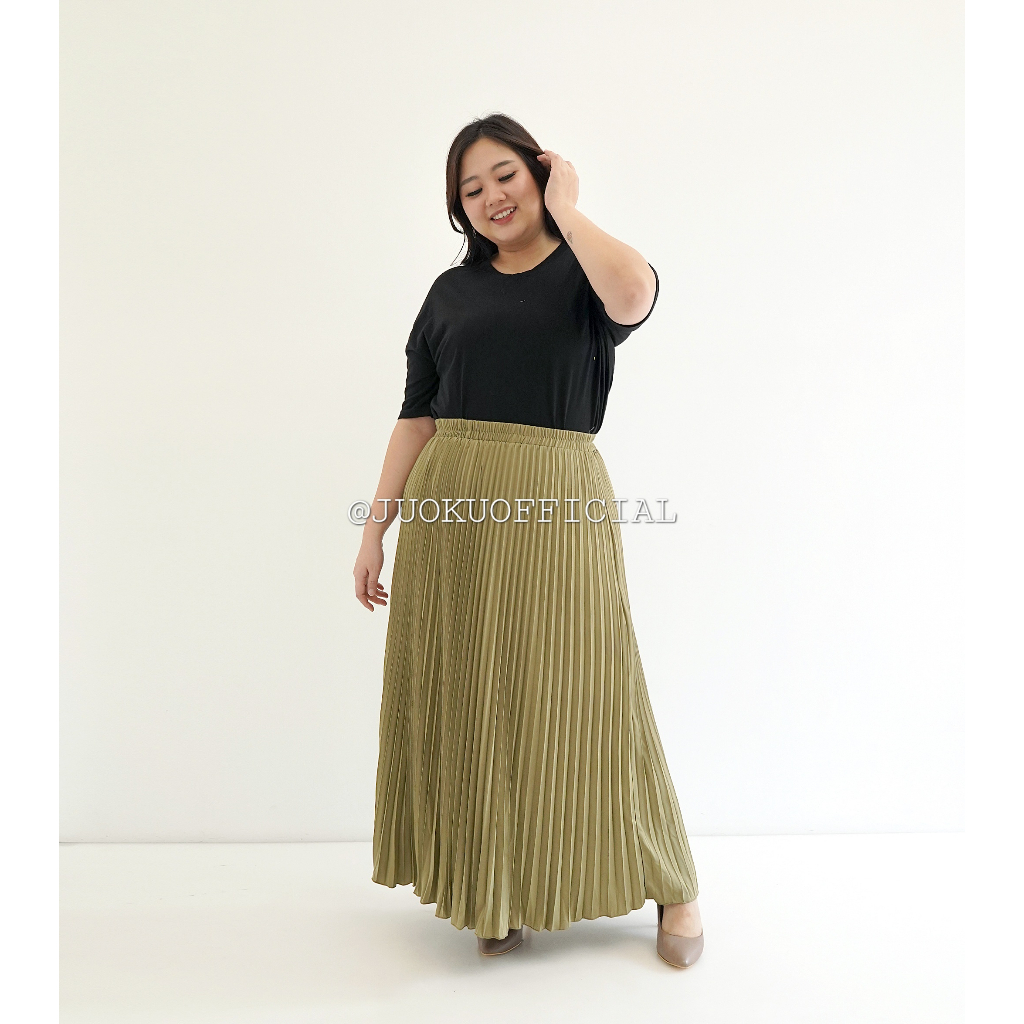 Rok Jumbo Plisket Mayung / Rok Plisket Jumbo / Plisket Premium / Pleated Skirt