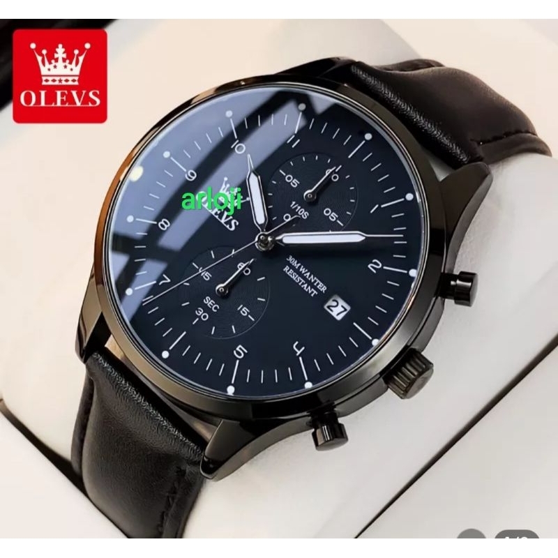 jam tangan pria keren olevs